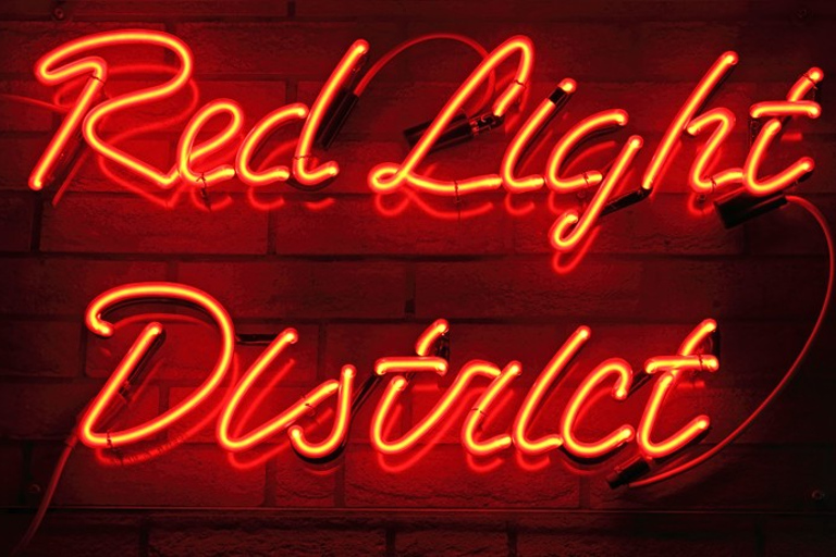 Amsterdam: Rundvandring i Red Light DistrictRed Light District rundtur på spanska