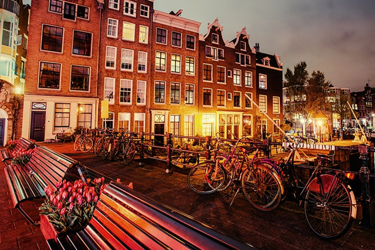 Amsterdam : quartier rouge avec un guide hispanophone