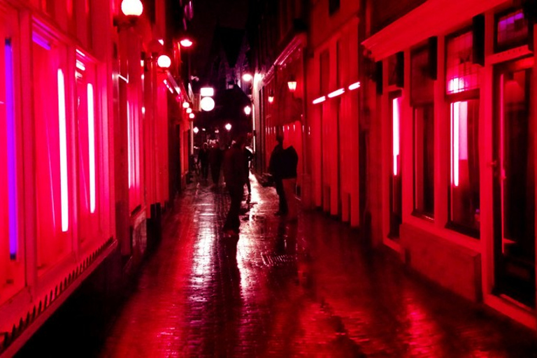 Amsterdam: Rundvandring i Red Light DistrictRed Light District rundtur på spanska