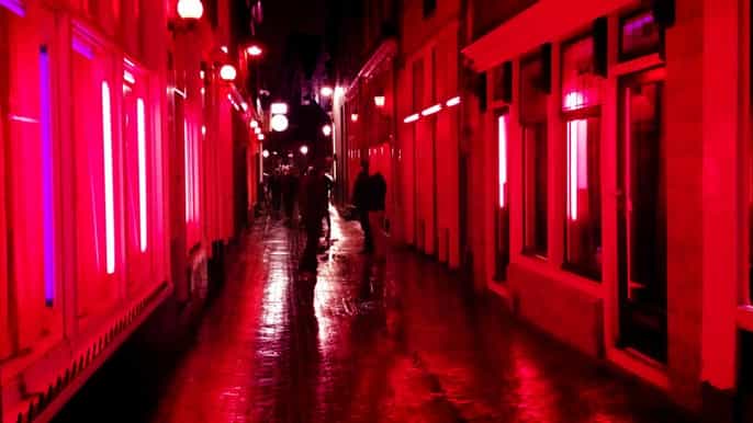 amsterdams red light district with spanishspeaking guide
