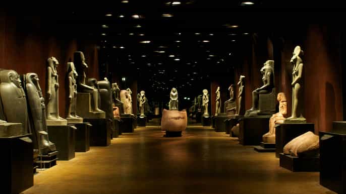 turim excursão guiada sem fila ao museu egípcio