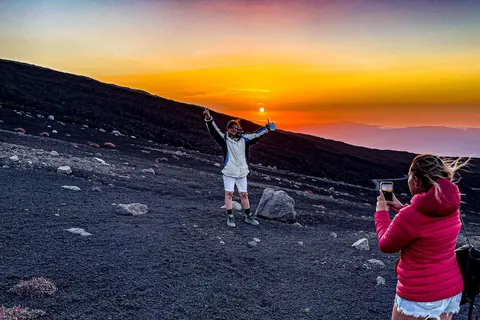 Etna Nord: Exclusive sunset tour with official provider