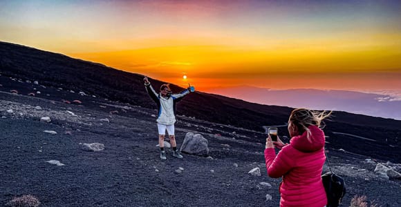 Etna Nord: Exclusive sunset tour with official provider