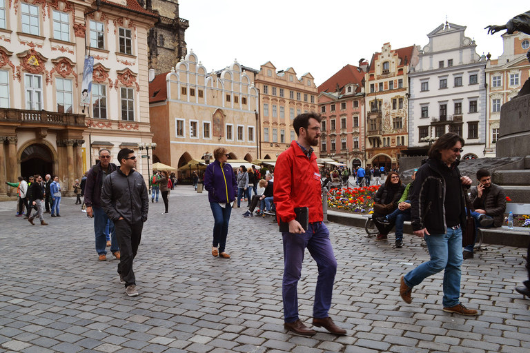 Praag: 2 uur oude binnenstad en Joodse getto-wandeltochtPrivétour in het Duits of Engels