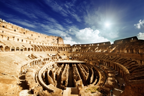 Visite privée en famille d'aventure dans la Rome antique