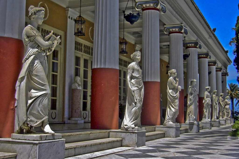 Private Corfu and Achillion Palace Tour Tour with Zone 1 Hotels Pick Up