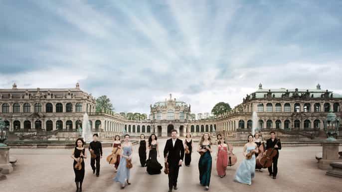 dresden gala concert in the dresden zwinger