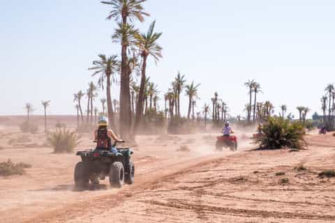 Vanuit Marrakesh: halve dag quadrijden in de woestijn