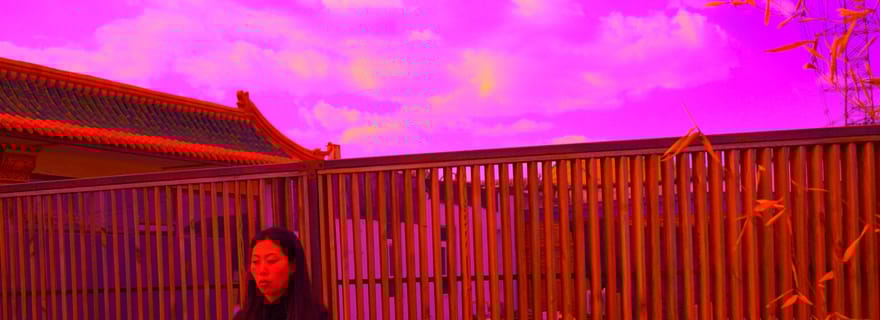 Cours de Kungfu chinois dans un vieux temple à côté de la Cité interdite