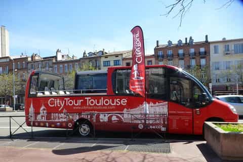 Toulouse: Excursão de 70 Minutos em Micro-Ônibus Aberto