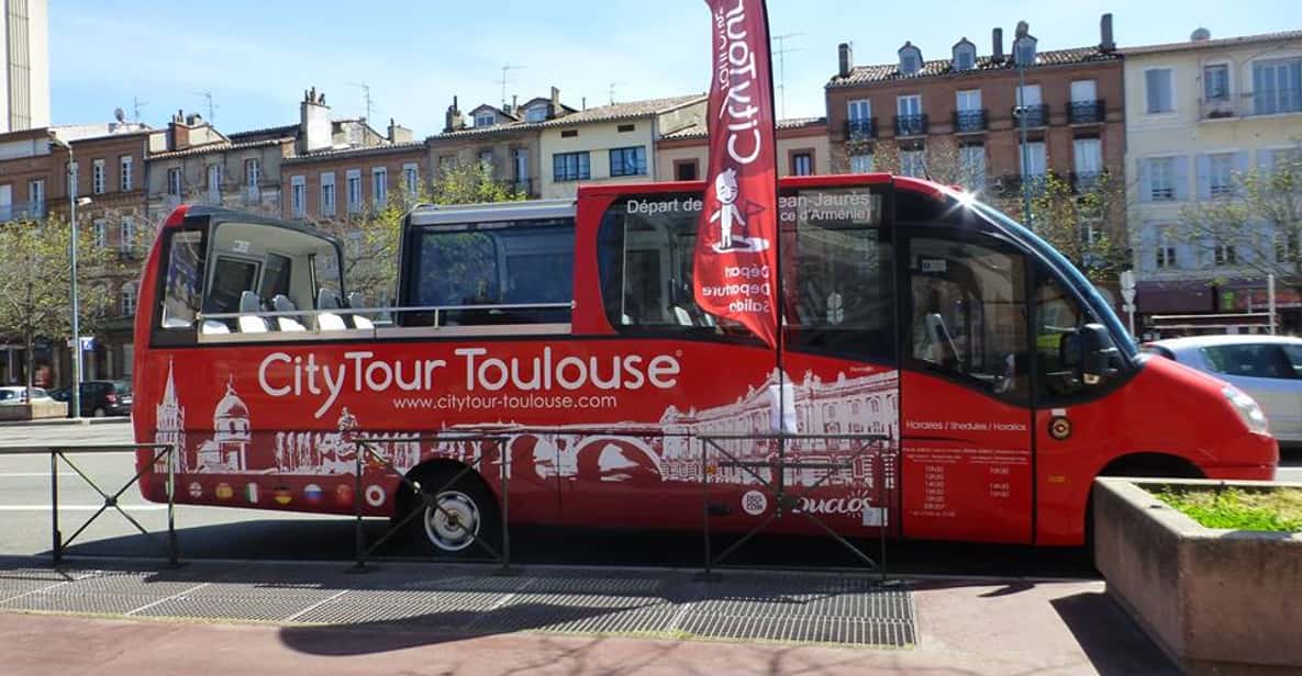 Toulouse: 70-Minute City Tour by Open-Top Minibus