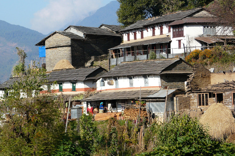 Caminhada de um dia em Annapurna FoothillsCaminhada de um dia no sopé de Annapurna