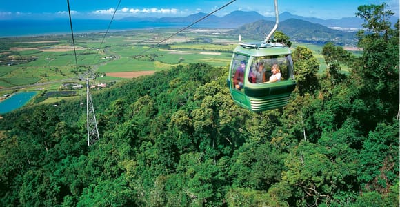 Cairns: Skyrail, Kuranda, and Rail Tour with Hotel Transfers