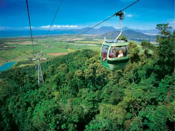 Cairns: Skyrail, Kuranda und Rail Tour mit Hoteltransfers
