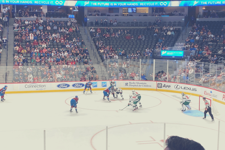 Denver: Colorado Avalanche NHL Spelbiljett på Ball ArenaBudget Sittplatser