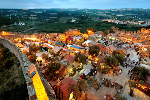 Óbidos/Nazaré/Alcobaça/Mafra Private Tour ab Lissabon 9 StundenLissabon: Ganztages Durch Lands der Zisterzienser-Tour