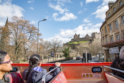 Edinburgh: ticket hop on, hop off-bussen met 3 stadsroutesEdinburgh: 48-uurspas met 3 busroutes