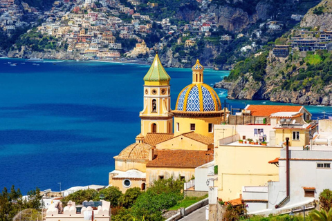 Amalfi Coast & Positano: Boat Tour with Snorkeling & Drinks