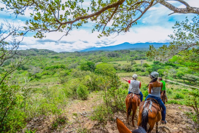 Visit Best horseback riding plus zip lines thermal pool and lunch in Guanacaste