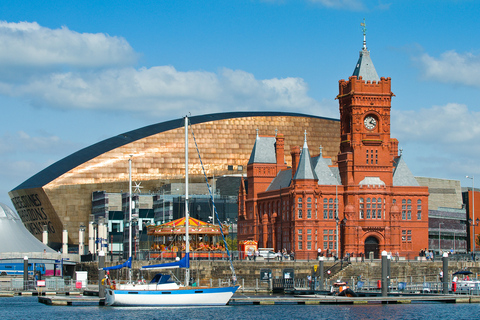 Depuis Londres : Excursion d'une journée à Cardiff avec entrée au château de Cardiff