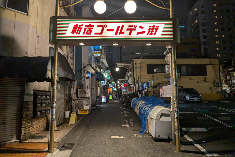 Tokio: Shinjuku Golden Gai Bar Hopping Tour