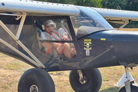 Microlight flight in Haute-Corse