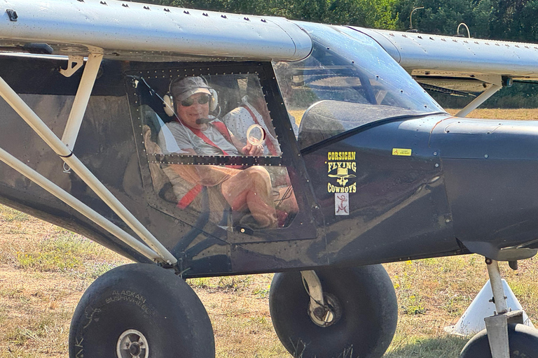 Microlight flight in Haute-Corse