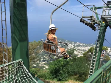 Von Neapel aus: Capri mit dem Sessellift erkunden