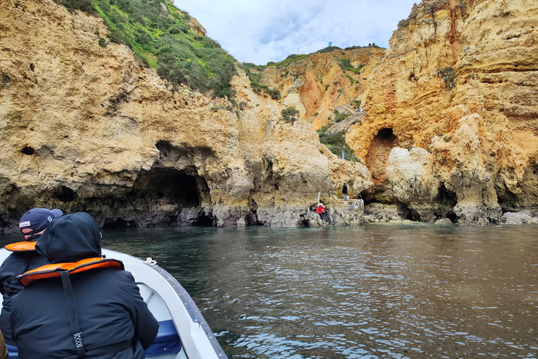 Lagos: Ponta da Piedade Grotto 1-timmes tur med lokal guideDelad gruppresa