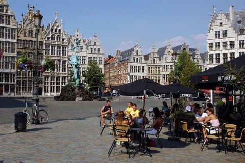 Au départ de Bruxelles : Excursion d'une journée à Anvers avec un billet de train aller-retour