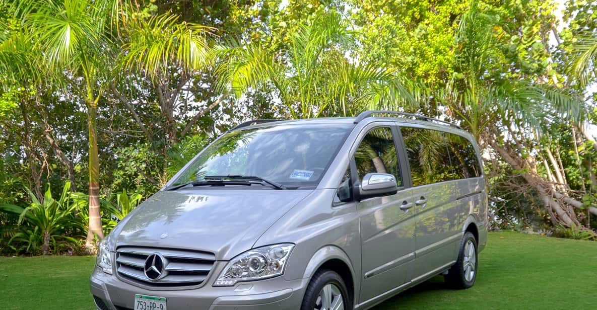 luxury van transportation cancun