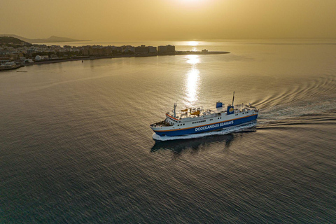 Ville de Rhodes : traversée en ferry entre Rhodes et SymiDe l&#039;île de Rhodes à l&#039;île de Symi (aller simple)