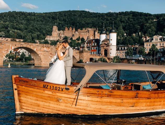 Heidelberg: exclusive private boat trip for couples