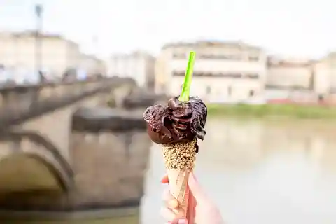 Guia do Mapa do Melhor Gelato em Florença