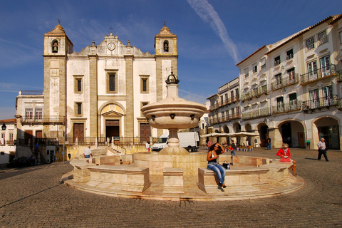 De Lisboa: viagem privada de um dia a Évora com degustação de vinhos