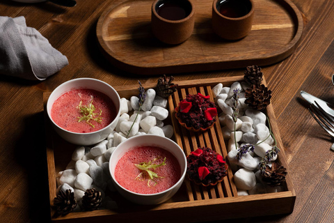 Berlin: Wegańska kolacja sylwestrowa Michelin w BonvivantBerlin: Wegańska kolacja sylwestrowa z przewodnikiem Michelin w restauracji Bonvivant