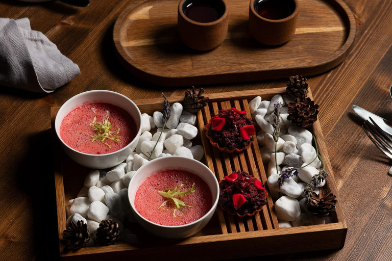 Berlin: Wegańska kolacja sylwestrowa Michelin w BonvivantBerlin: Wegańska kolacja sylwestrowa z przewodnikiem Michelin w restauracji Bonvivant