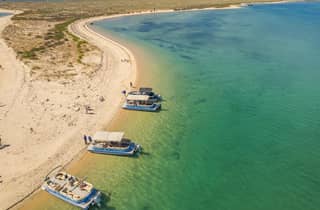 Faro: gita in barca con catamarano all'isola Deserta e all'isola Farol