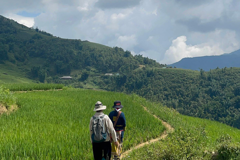 Caminhada pela vila de Red Dao e banho de ervasRed Dao Village Trek e banho de ervas