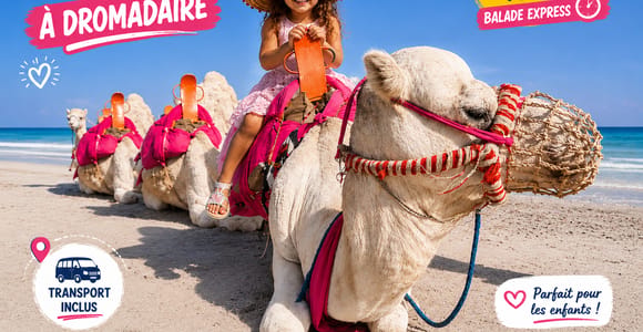 Djerba: 30-Minute Express Camel Ride – Perfect for Children