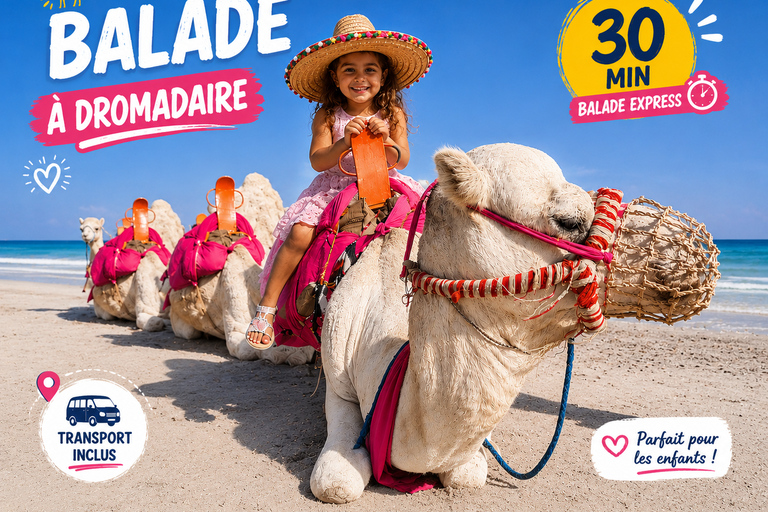 Djerba: 30-minute Express Camel Ride - Ideal for Children