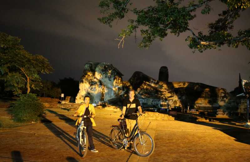Ayutthaya: escursione in bici di 3 ore al tramonto
