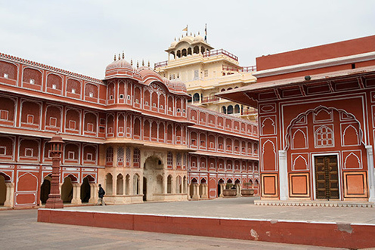 Private Full-Day Jaipur City Tour with Hotel Pick-Up & Drop Only Guide Service - No Car, No Driver