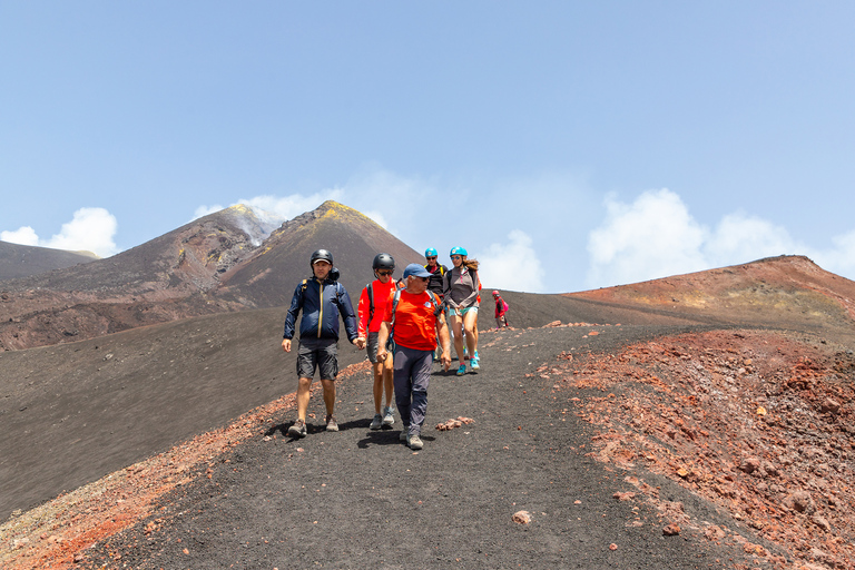 Etna: wjazd koleją linową i jeepem oraz wędrówka na szczyt