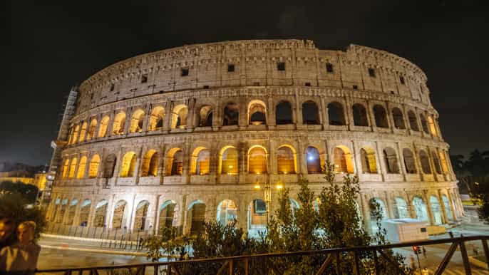 roma tour di sera di 3 ore con cena facoltativa
