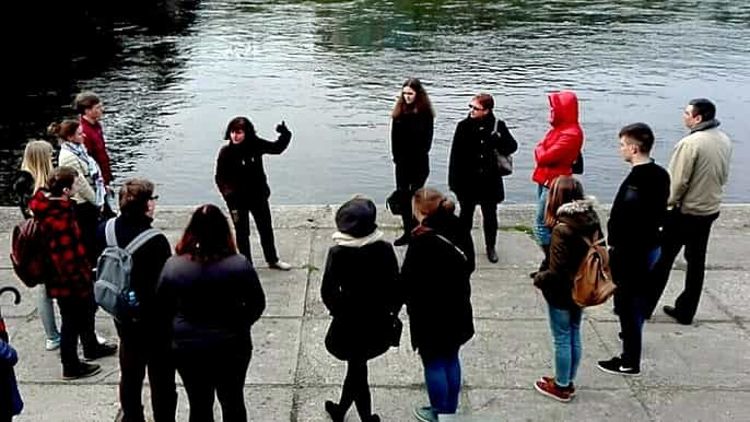 excursão fantasma de 2 horas pela cidade velha de vilnius