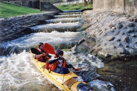 Vilna: Excursión de 2 horas en canoa por el río Vilnele