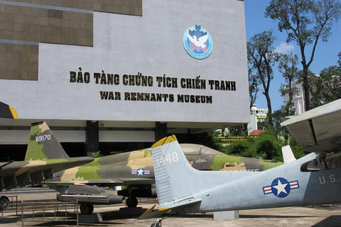 Cidade de Ho Chi Minh: Museu de restos de guerra e excursão aos túneis de Cu ChiCidade de Ho Chi Minh: Museu dos Vestígios de Guerra e Excursão aos Túneis de Cu Chi