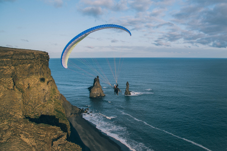 Vík: Volo in parapendio in tandemVolo tandem in parapendio