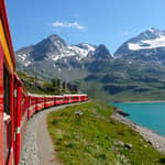 Da Milano: crociera sul Lago di Como, St. Moritz e il Trenino Rosso del Bernina